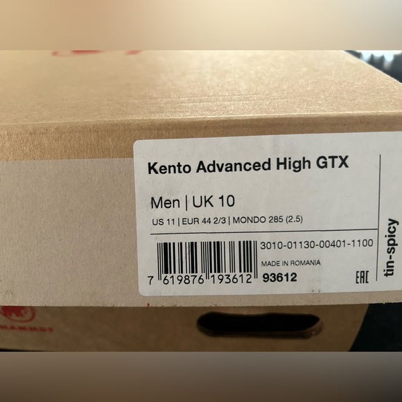 Mens Mammut Kento Advanced High GTX Boot - Picture 5 of 7